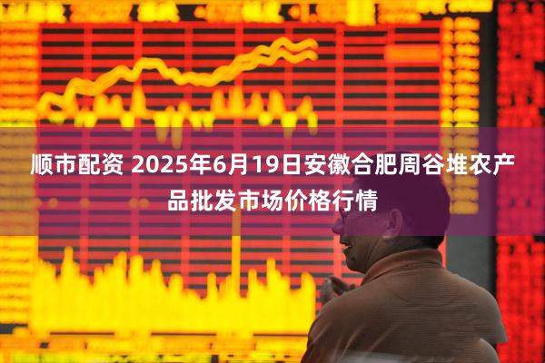 顺市配资 2025年6月19日安徽合肥周谷堆农产品批发市场价格行情
